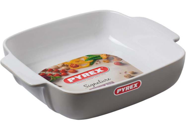 Plat à Four Signature - 22 x 22 cm en céramique - PY 272636 - Pyrex 2