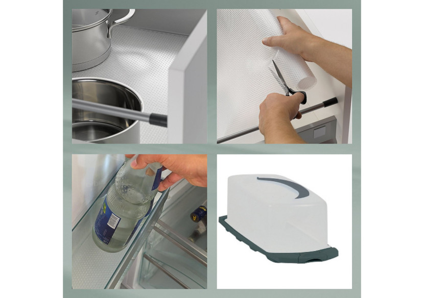 Tapis de Tiroir Soletta - Antidérapant et Flexible - KE 113901 - Kela Keuken