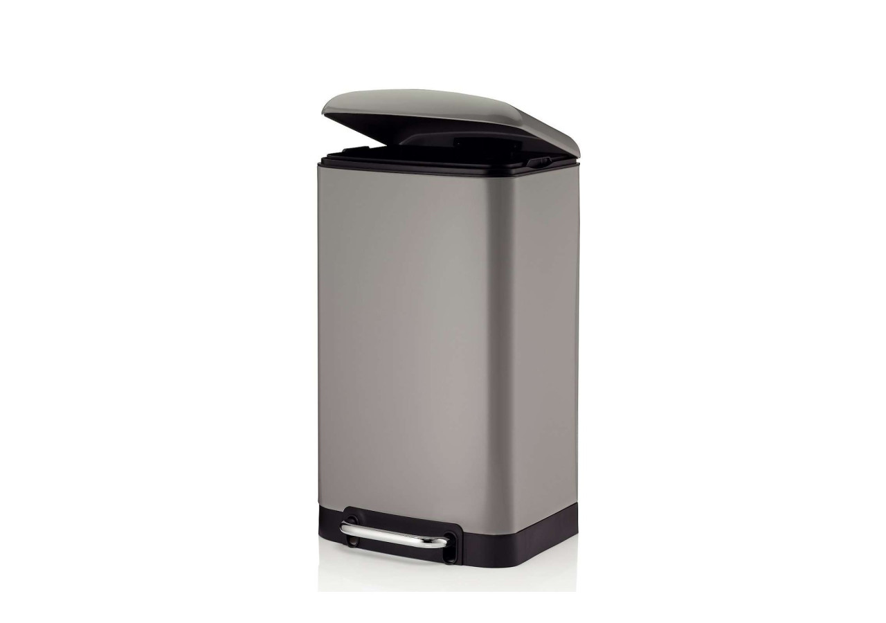 Poubelle Davino avec Pédale - 30 litres au design élégant - KE 109072 - Kela Badkamer