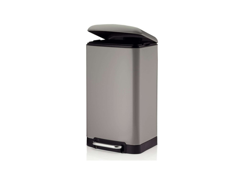 Poubelle Davino avec Pédale - 30 litres au design élégant - KE 109072 - Kela Badkamer Poubelle Davino avec Pédale - 30 litres au design élégant - KE 109072 - Kela Badkamer