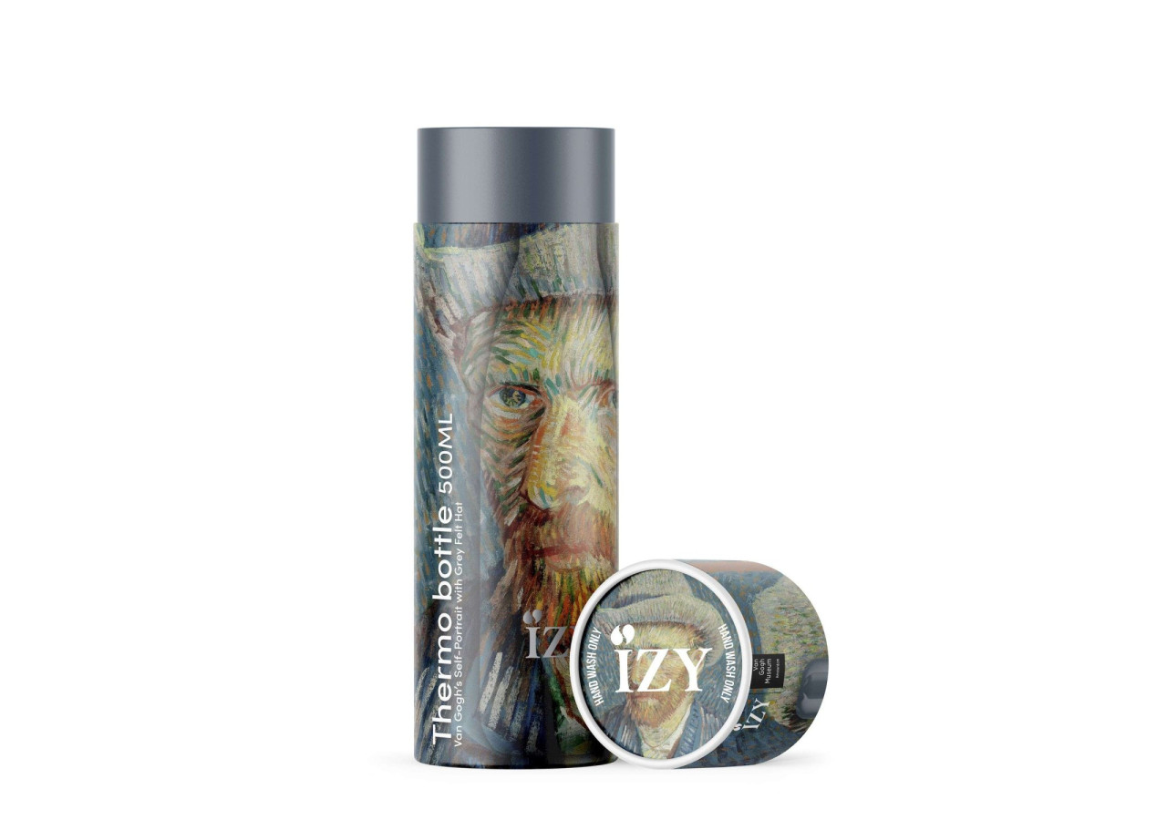Gourde Artist - Thermos en acier inoxydable 500 ml avec motif Van Gogh - IZ 027051 - IZY Bottles