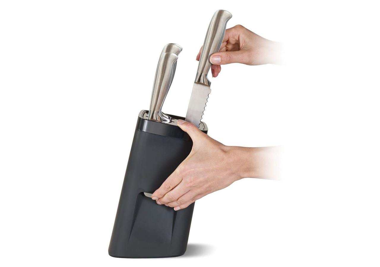 Block de Couteaux LockBlock - Système de Sécurité Innovant - JJ 101263 - Joseph Joseph