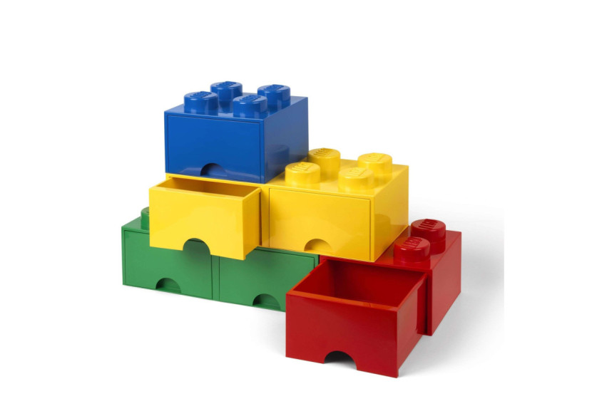 Boîte de Rangement avec Tiroir Brick 4 - Fun et Pratique - RC 029418 - Lego Boîte de Rangement avec Tiroir Brick 4 - Fun et Pratique - RC 029418 - Lego