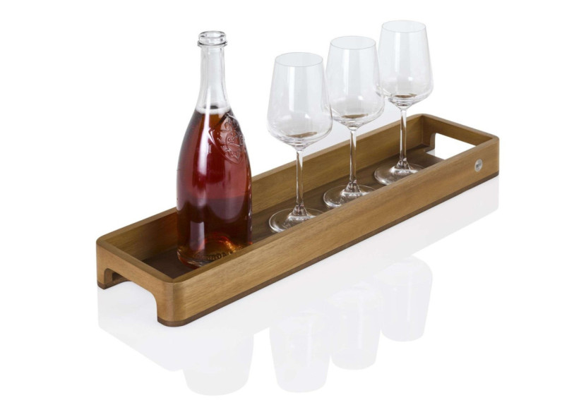 Plateau Serve Slim - Acacia 60 x 15,5 x 5 cm - AD ST23 B - Adhoc