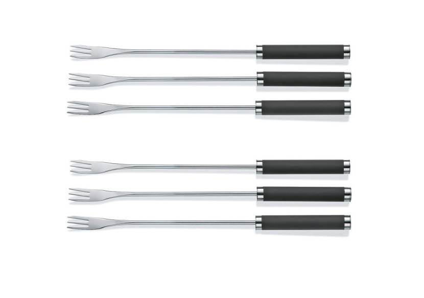 Set de Fourchettes à Fondue Montana - 6 pièces en acier inoxydable - KE 165818 - Kela Keuken