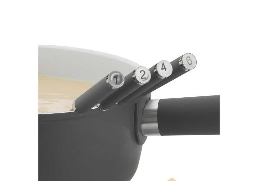 Set de Fourchettes à Fondue Montana - 6 pièces en acier inoxydable - KE 165818 - Kela Keuken