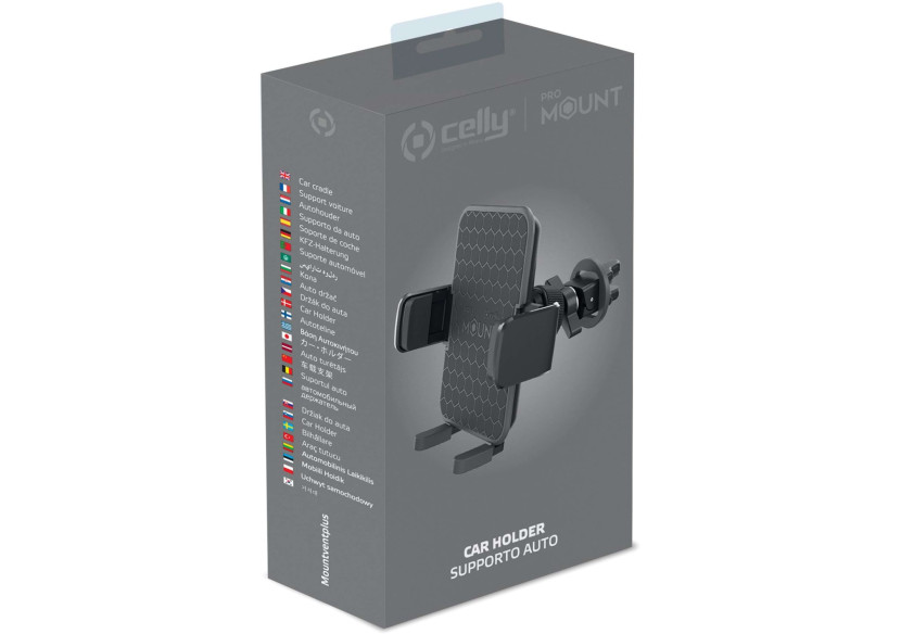 Support de smartphone pour voiture Ventilatierooster 360 - Pratique et sécurisé - CE 746959 - Celly