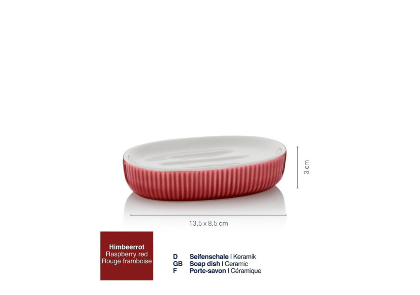 Porte-savon Ava - Design coloré pour votre salle de bain - KE 244100 - Kela Badkamer