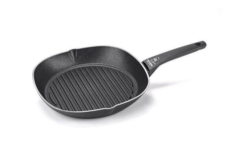 Poêle à Griller Recy - 28 x 28 cm en Aluminium Recyclé - MN 172106 - Moneta