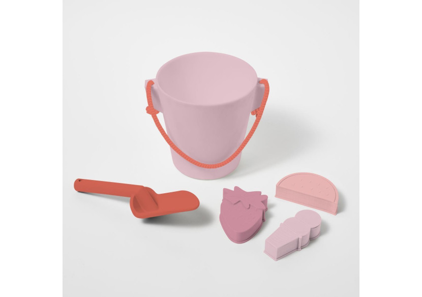 Seau et Pelle en Silicone Kids Splash Time - Amusement Aquatique - SU 059067 - Sunnylife