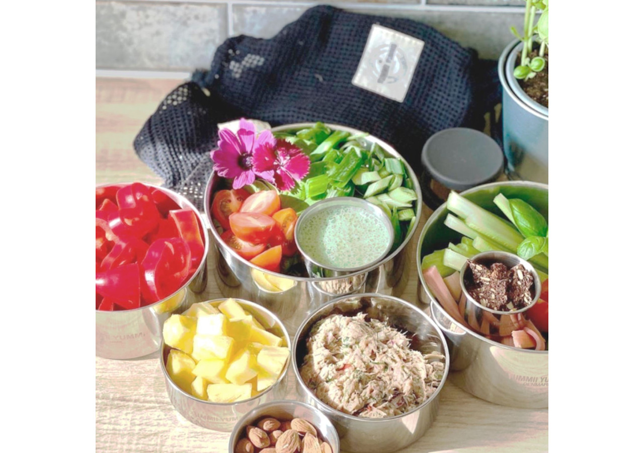 Bento Box Ronde 700 ml - Organisation de Repas Pratique - YY 008166 - Yummii Yummii