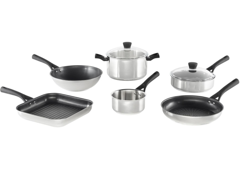 Poêle Expert Touch en Acier Inoxydable - 20 cm - PY 275187 - Pyrex