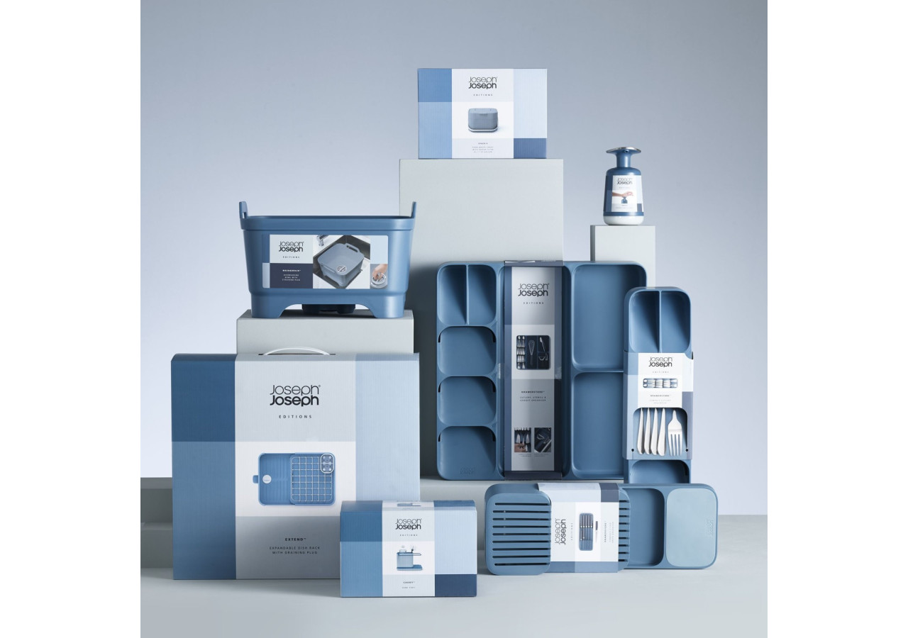 Distributeur de Savon Joseph Joseph - Design Pratique en Bleu Nuit - JJ 003093 - Joseph Joseph