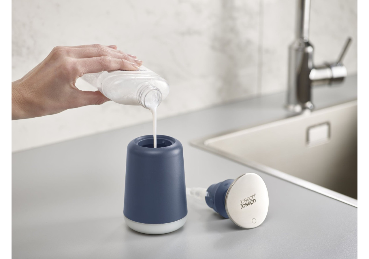 Distributeur de Savon Joseph Joseph - Design Pratique en Bleu Nuit - JJ 003093 - Joseph Joseph