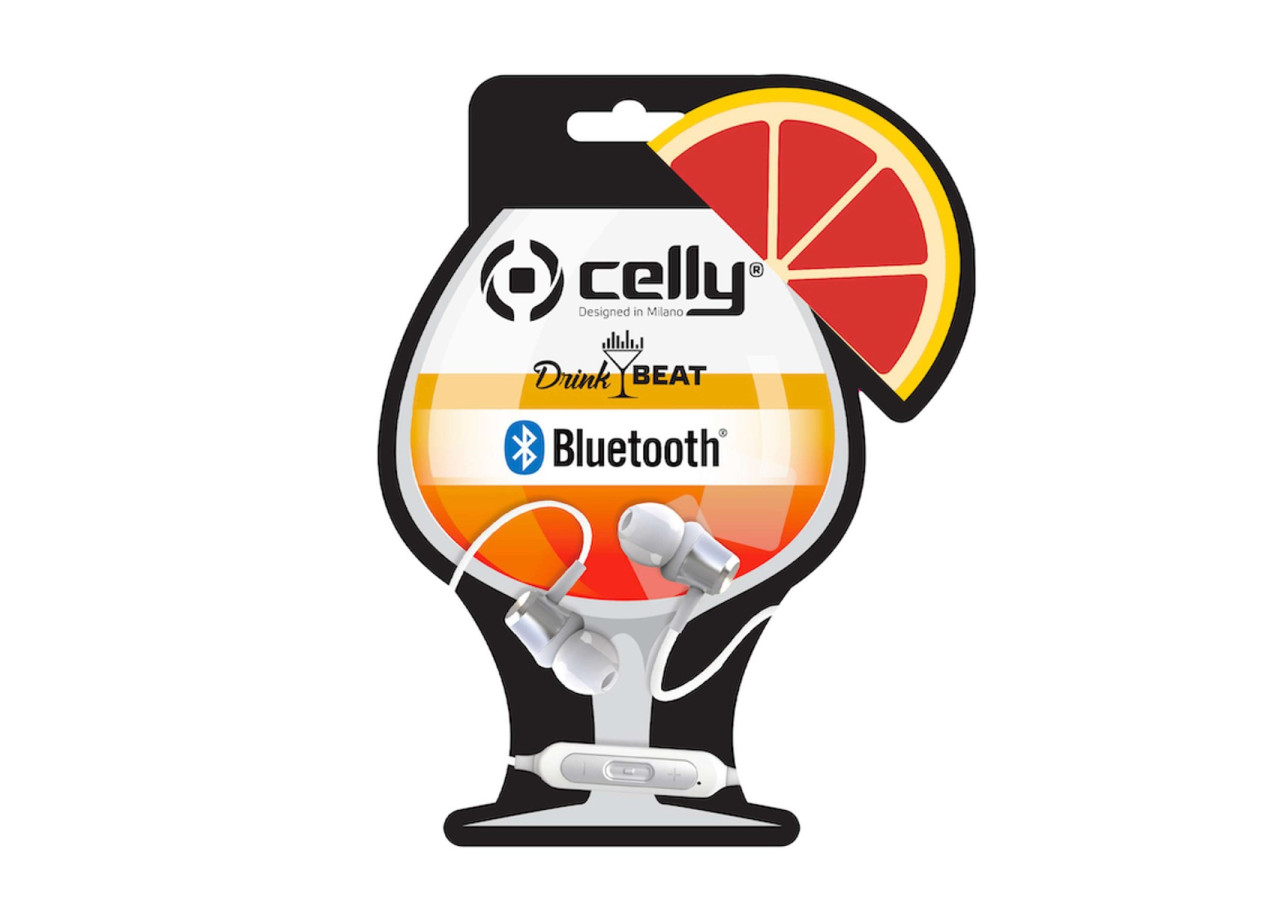 Casque In-Ear Bluetooth DrinkBeat - Expérience Sonore Inégalée - CE 188476 - Celly