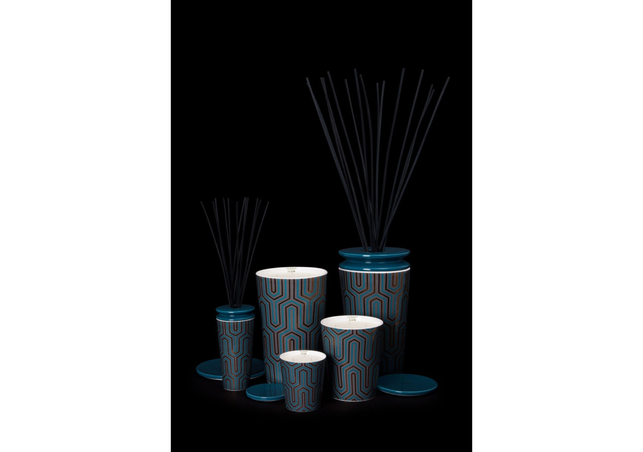 Bougie Parfumée Ilum Infusion Deco - 300 Heures de Brûlage - MA 208701 - Max Benjamin