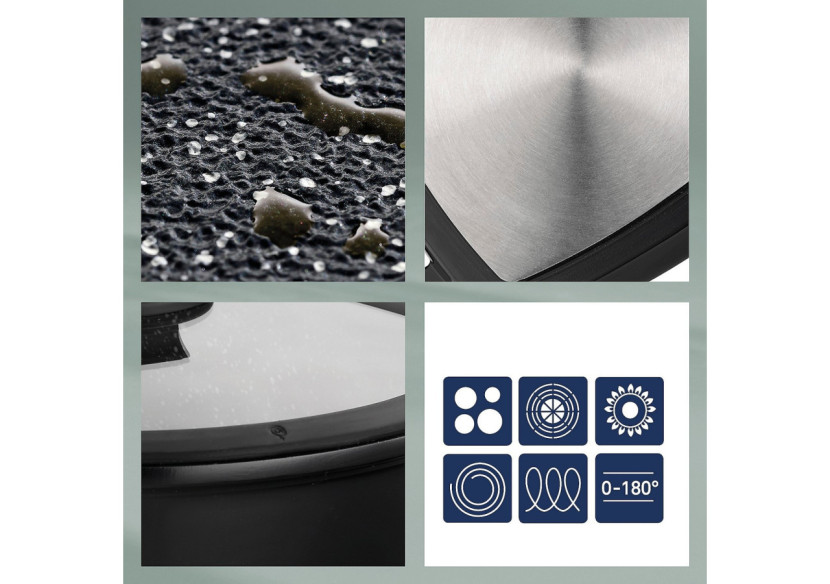 Poêle Stella Nova en Aluminium - 20 cm - KE 122156 - Kela Keuken Poêle Stella Nova en Aluminium - 20 cm - KE 122156 - Kela Keuken