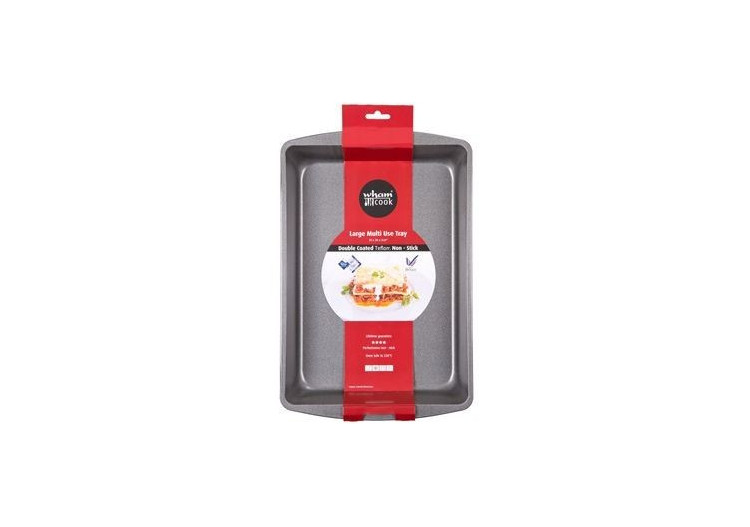 Plaque de cuisson Essentials Non Stick - Grande 36,5 cm, polyvalente et durable - WH 507755 - Wham