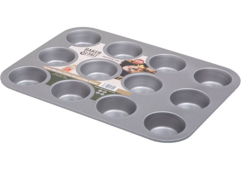 Moule à Muffins Non-Stick Baker & Salt - 12 compartiments - WH 557002 - Wham