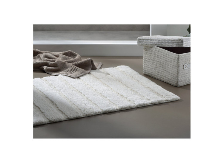 Tapis de Bain Megan - 80x50 cm, doux et antidérapant - KE 235818 - Kela Badkamer 2