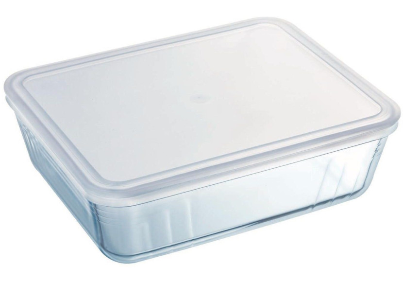 Plat Cook & Freeze Rectangulaire avec Couvercle - 19 x 14 cm en verre - PY 000704 - Pyrex