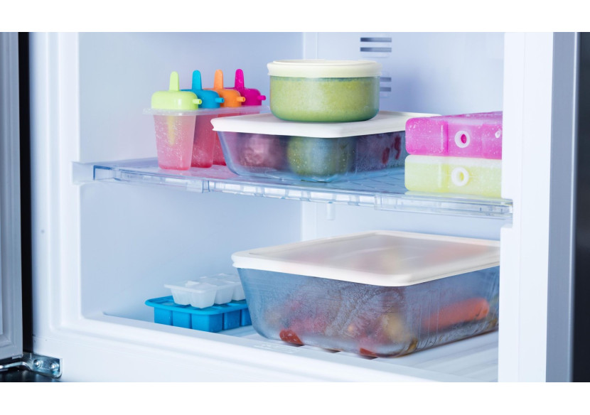 Plat Cook & Freeze Rectangulaire avec Couvercle - 19 x 14 cm en verre - PY 000704 - Pyrex