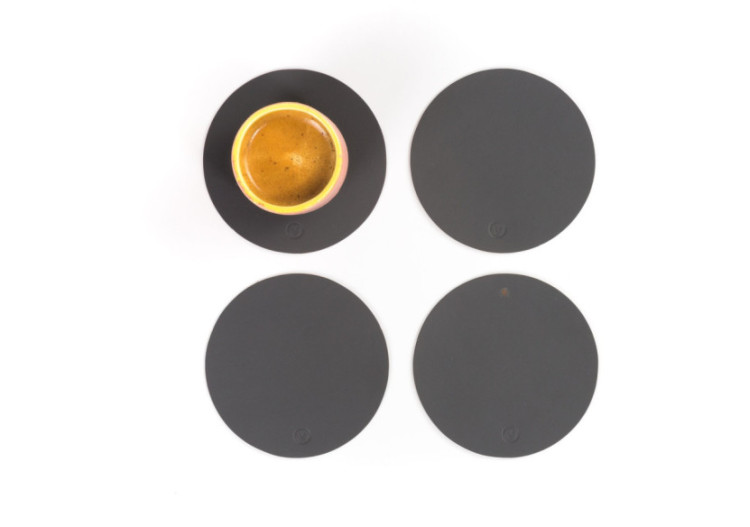 Set de 4 Sous-Verres Ruca - Ronds en Liège Naturel - VA 399587 - Vacavaliente 2