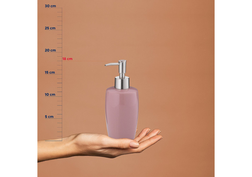 Distributeur de Savon Lindano - 400 ml au Design Rétro - KE 203336 - Kela Badkamer Distributeur de Savon Lindano - 400 ml au Design Rétro - KE 203336 - Kela Badkamer