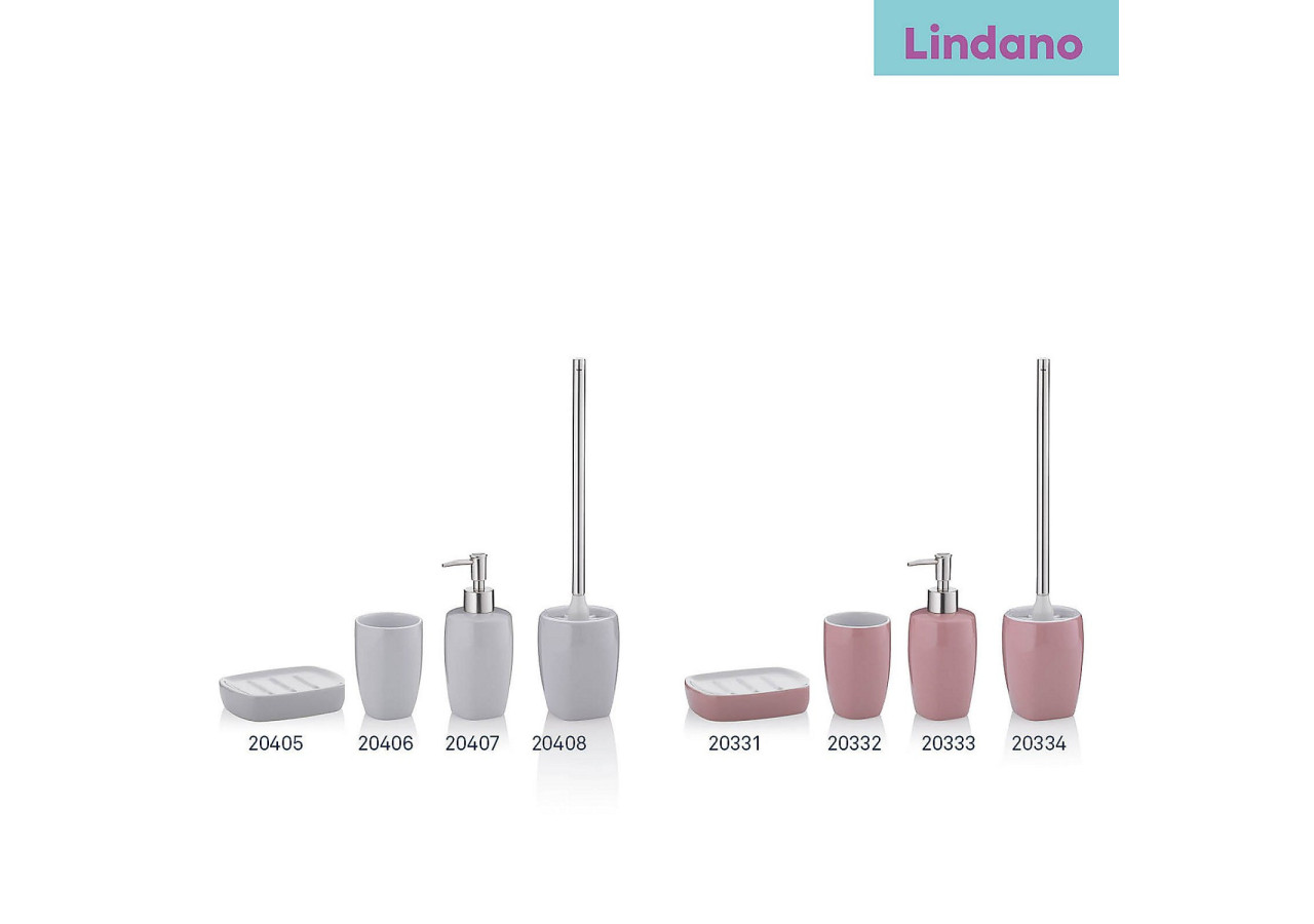 Distributeur de Savon Lindano - 400 ml au Design Rétro - KE 203336 - Kela Badkamer