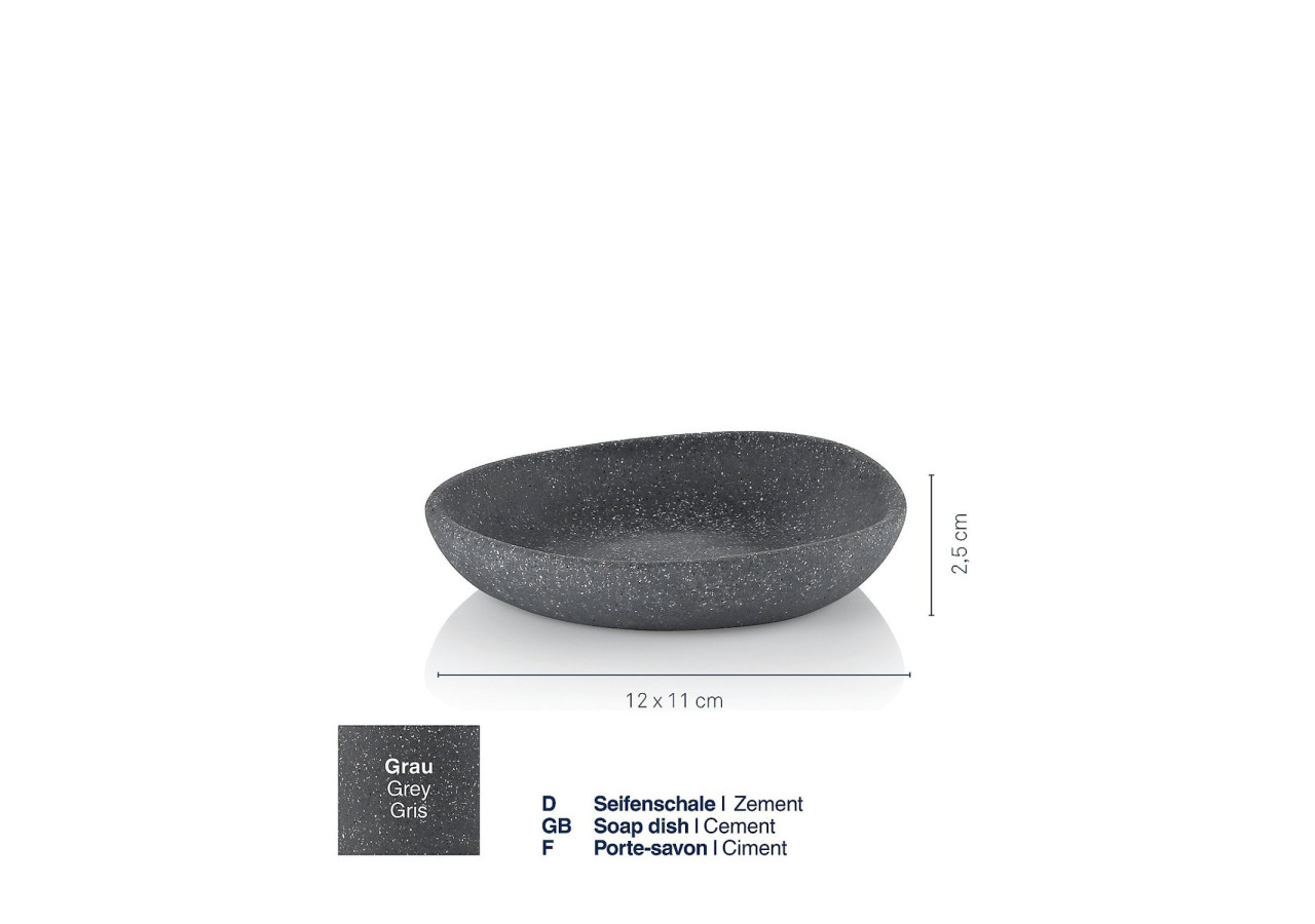 Porte-Savon Roda - Design Pierre Grise - KE 236747 - Kela Badkamer