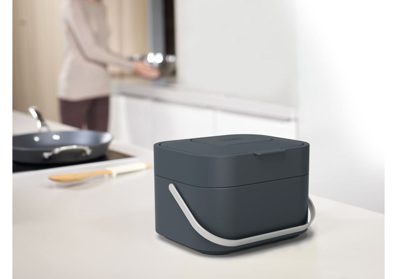 Poubelle de cuisine Stack - 4 litres - JJ 300161 - Joseph Joseph