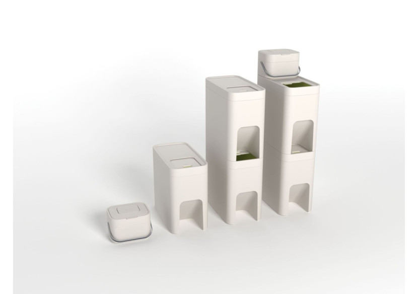 Poubelle de cuisine Stack - 4 litres - JJ 300161 - Joseph Joseph Poubelle de cuisine Stack - 4 litres - JJ 300161 - Joseph Joseph