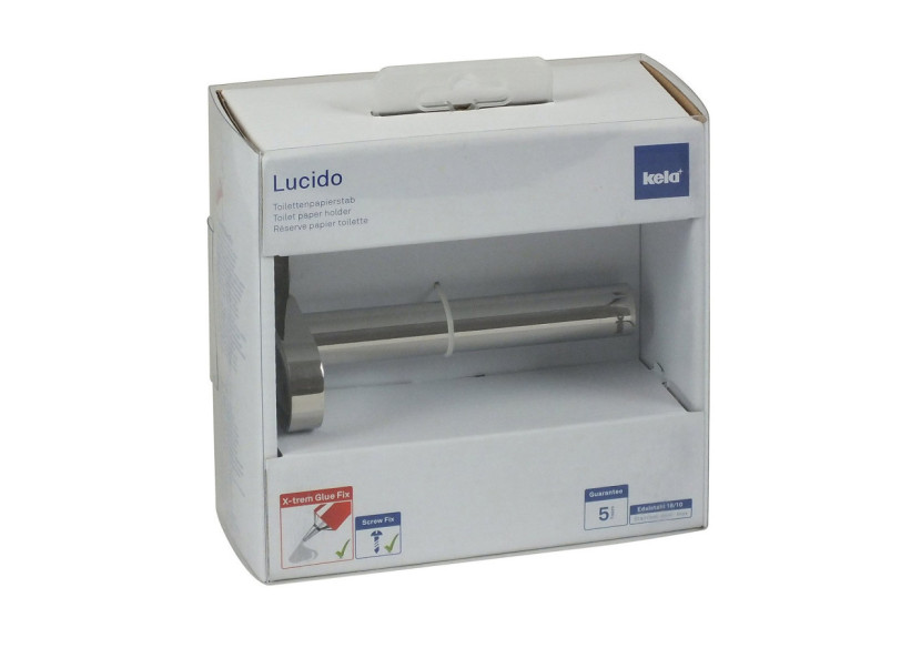 Crochet de Mur LUCIDO - 1 crochet en acier inoxydable - KE 227202 - Kela Badkamer Crochet de Mur LUCIDO - 1 crochet en acier inoxydable - KE 227202 - Kela Badkamer