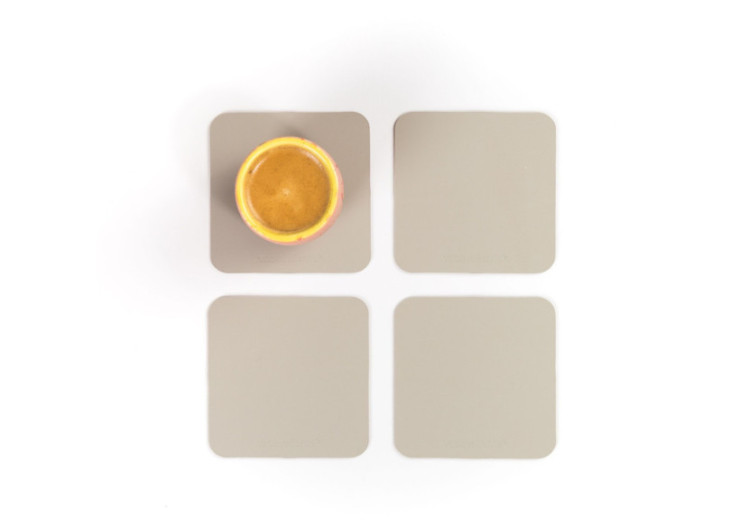 Set de 4 Sous-Verres RUCAS - Design carré et coloré - VA 399464 - Vacavaliente 2