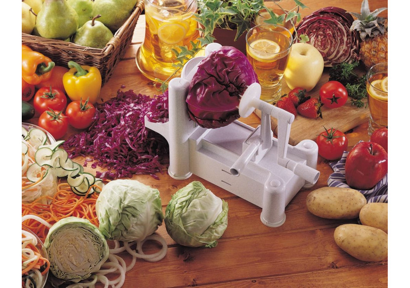 Trancheuse Manuelle PADERNO - 3 lames interchangeables - PD 680755 - Paderno Trancheuse Manuelle PADERNO - 3 lames interchangeables - PD 680755 - Paderno