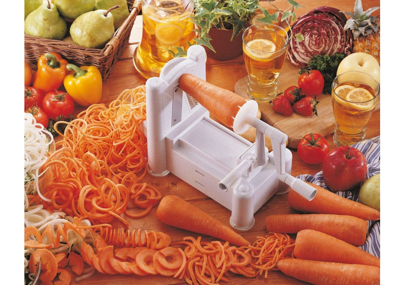 Trancheuse Manuelle PADERNO - 3 lames interchangeables - PD 680755 - Paderno Trancheuse Manuelle PADERNO - 3 lames interchangeables - PD 680755 - Paderno