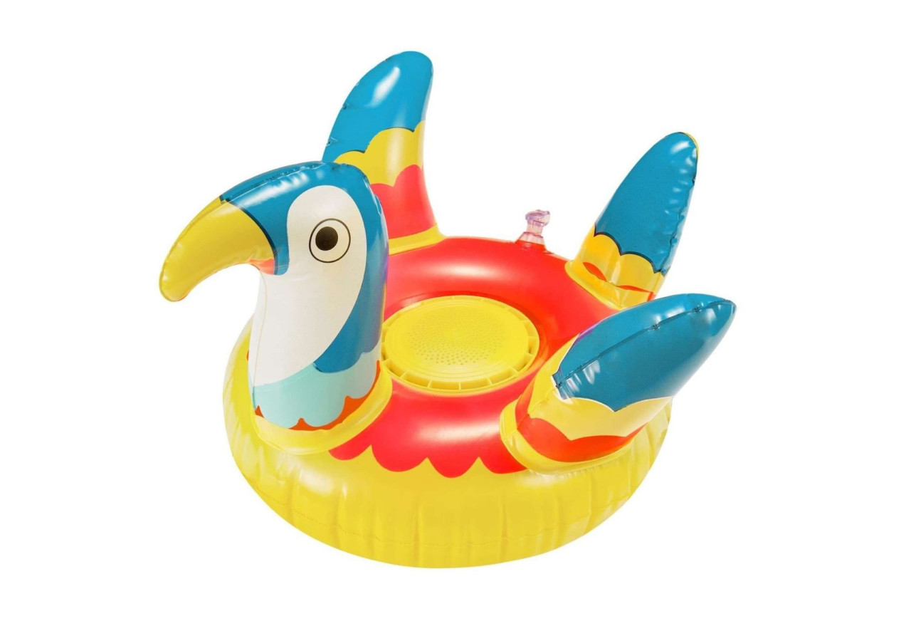 Parasol Gonflable en Forme de Perroquet - Avec Enceinte Bluetooth Intégrée - CE 189169 - Celly