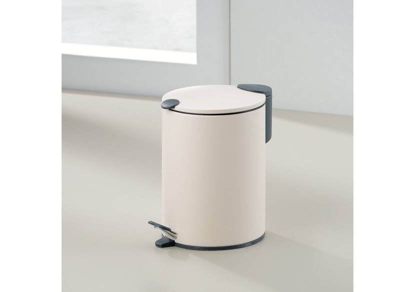 Poubelle à Pédale Mats - Élégante et Pratique de 3 Litres - KE 236198 - Kela Badkamer Poubelle à Pédale Mats - Élégante et Pratique de 3 Litres - KE 236198 - Kela Badkamer