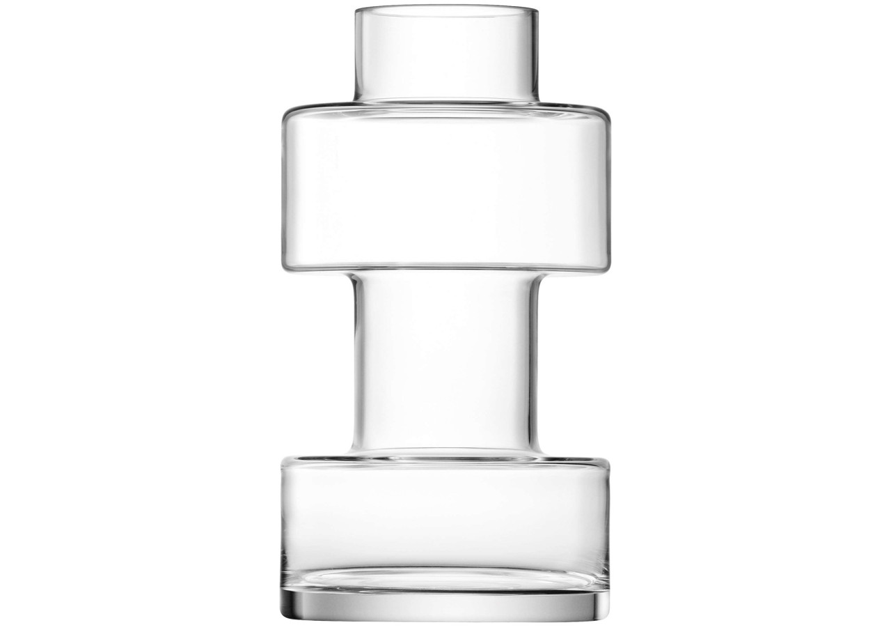 Vase Metropole - Élégance en Verre de 33 cm - LS 570049 - L.S.A.