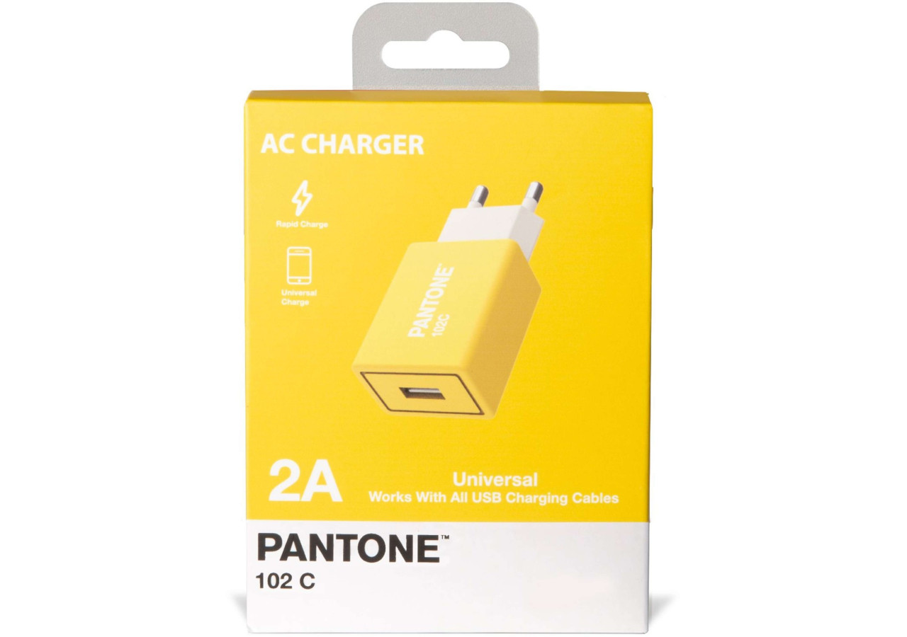 Chargeur USB Pantone 2.1A - Pratique et Coloré - CE 361917 - Celly