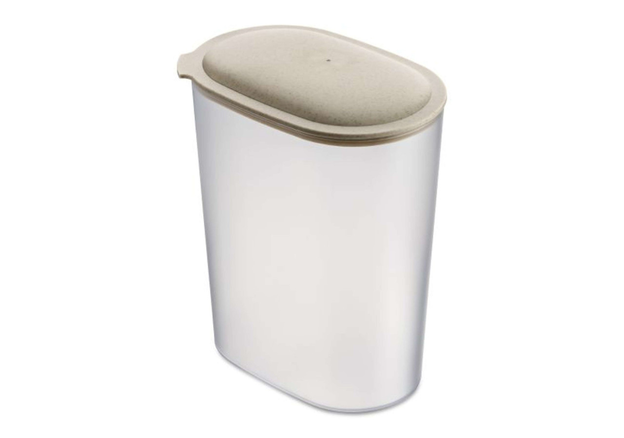 Bocal de Conservation Ovale 2,5 L - Économie d'espace et conservation optimale - KZ 567852 - Koziol