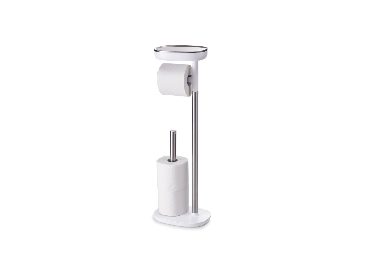 Support de Rouleau de Toilette avec Rangement - Esthétique et Pratique - JJ 705188 - Joseph Joseph