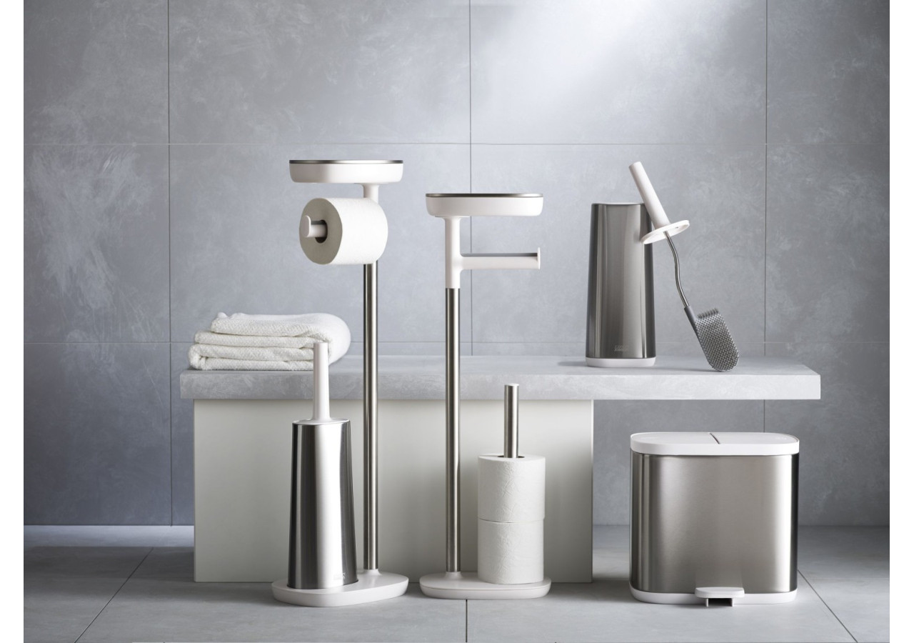 Support de Rouleau de Toilette avec Rangement - Esthétique et Pratique - JJ 705188 - Joseph Joseph