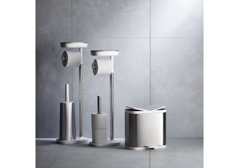 Support de Rouleau de Toilette avec Rangement - Esthétique et Pratique - JJ 705188 - Joseph Joseph Support de Rouleau de Toilette avec Rangement - Esthétique et Pratique - JJ 705188 - Joseph Joseph