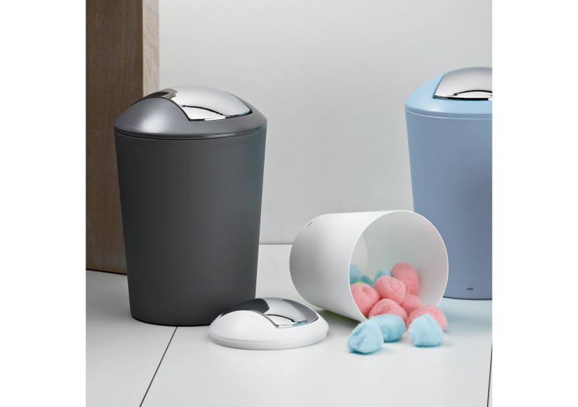 Poubelle Marta - Capacité de 5 litres, design élégant - KE 243851 - Kela Badkamer Poubelle Marta - Capacité de 5 litres, design élégant - KE 243851 - Kela Badkamer
