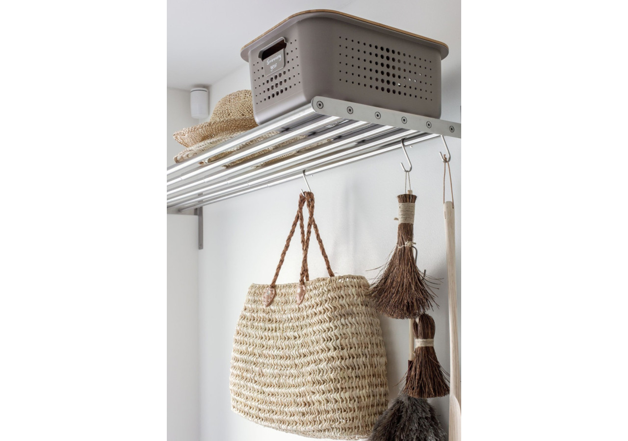 Boîte de rangement SmartStore - 60 litres avec couvercle en bambou - OR 045231 - Orthex