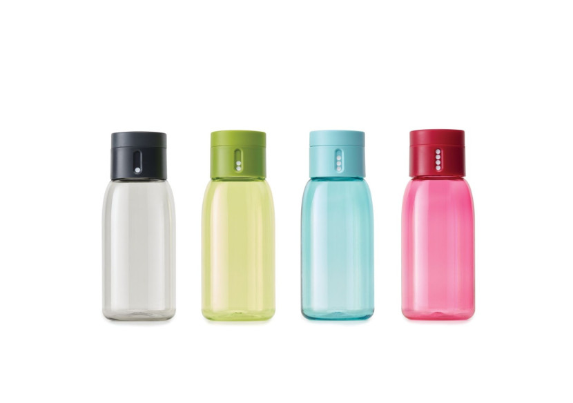 Bouteille Dot - 400 ml, design innovant et étanche - JJ 810523 - Joseph Joseph Bouteille Dot - 400 ml, design innovant et étanche - JJ 810523 - Joseph Joseph