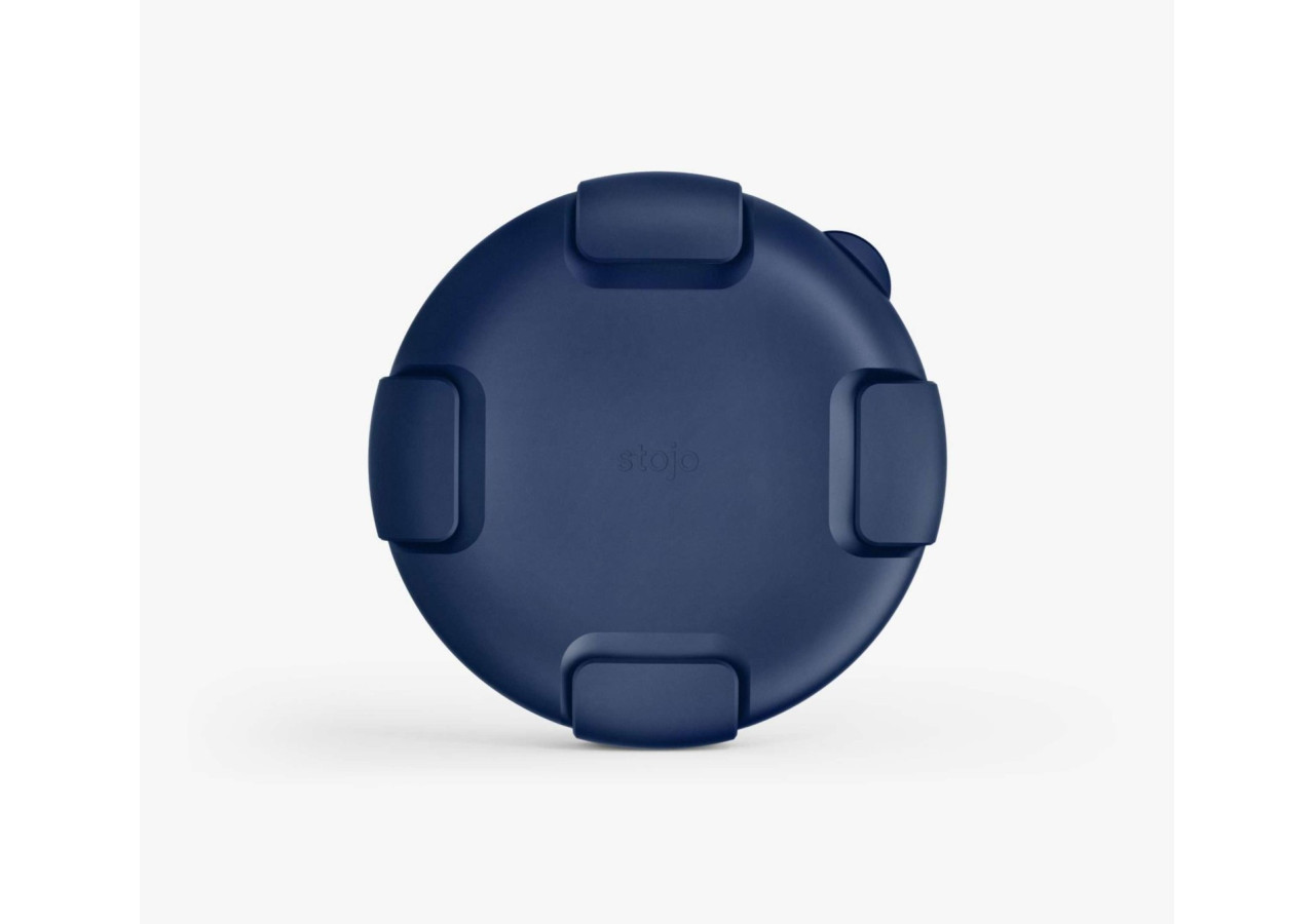 Bols Plats Pliables avec Couvercle - 1065 ml Denim - ST 408977 - Stojo