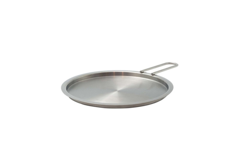 Couvercle Plat en Acier Inoxydable - 20 cm - ET 000132 - Eva Trio 2
