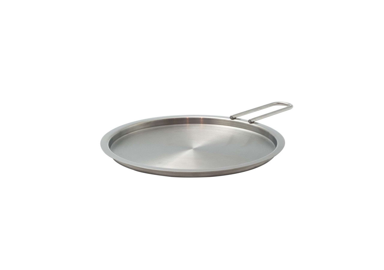 Couvercle Plat en Acier Inoxydable - 20 cm - ET 000132 - Eva Trio